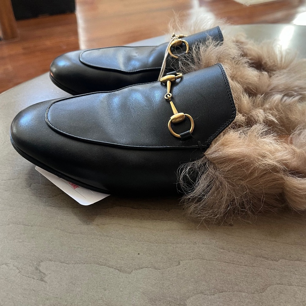 Authentic Gucci Princetown Mule Loafer